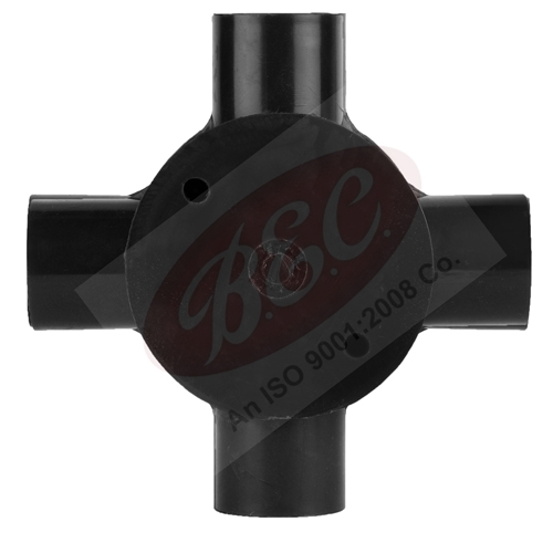 BEC PVC Surface Junction Boxes - Black-1