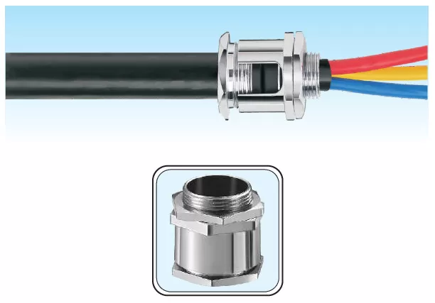 Comet Single Compression Type Heavy Duty Cable Gland - SIBG Series - Comet Cable Glands